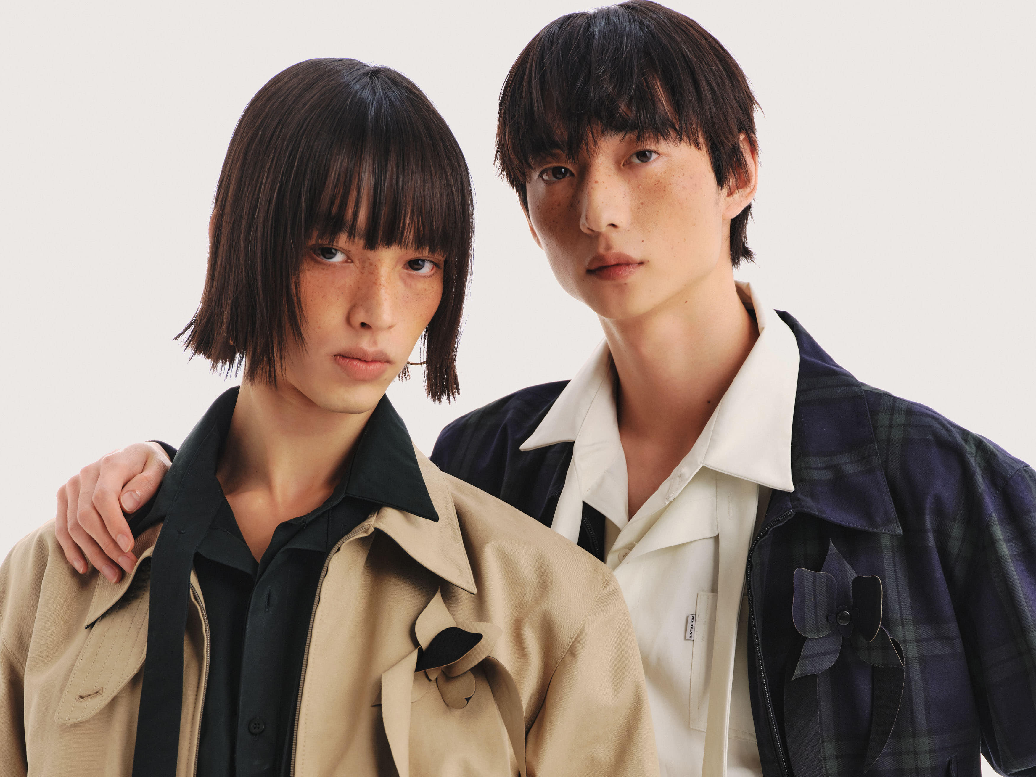 JUNTAE KIM Spring/Summer 2026 Wedding Day Twins Lookbook: Genderless Ceremony and Deconstructed Formalwear