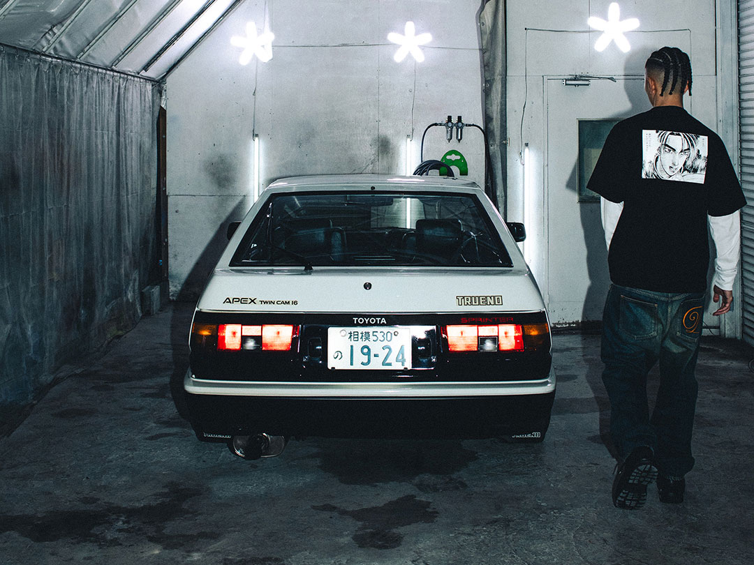 Limited Edition Initial D Capsule by BlackEyePatch at Tokyo Auto Salon