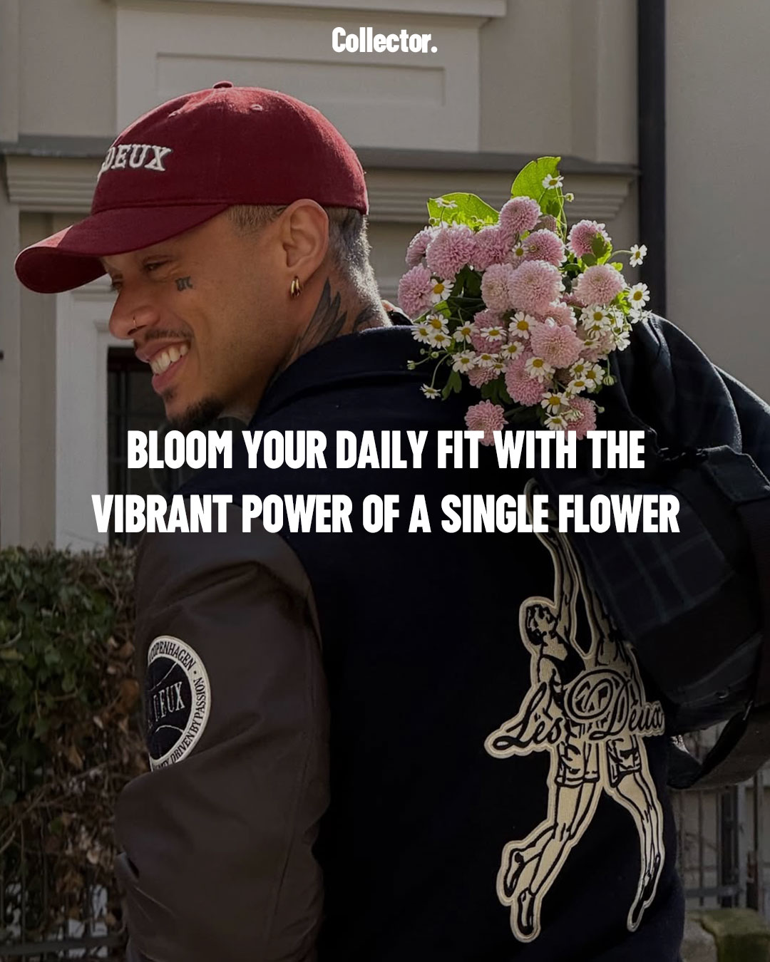 BLOOM YOUR DAILY FIT WITH THE VIBRANT POWER OF A SINGLE FLOWER